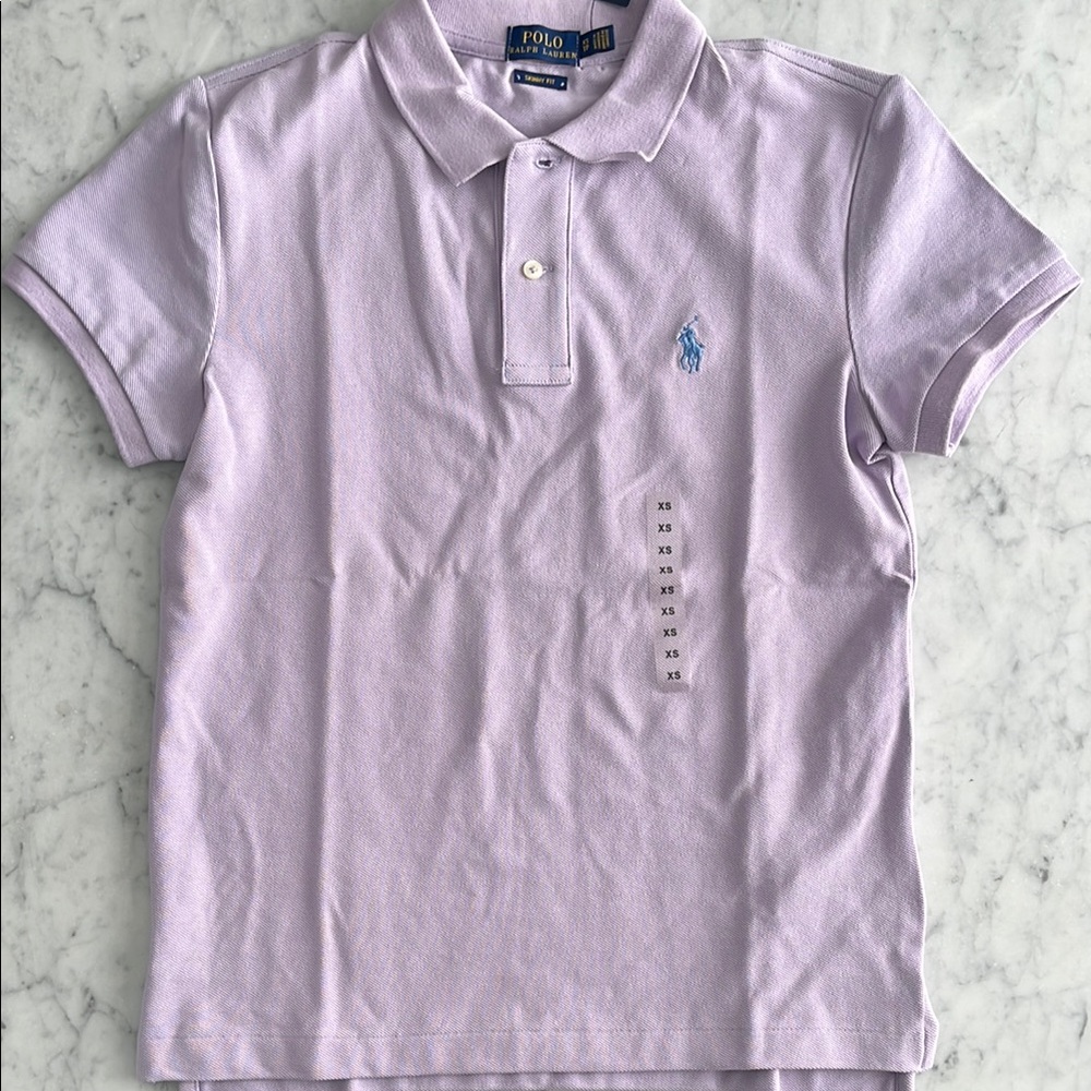 Polo Ralph Lauren Skinny Fit Classic Mesh Polo Shirt - Picture 3 of 7